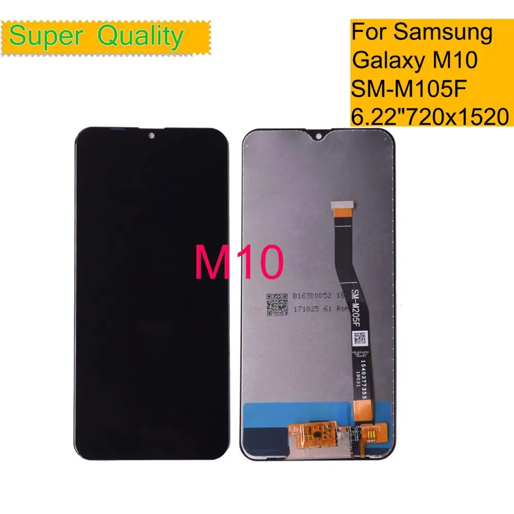 

10 шт./лот ЖК-дисплей для samsung Galaxy M10 M105 M105F SM-M105F ЖК-дисплей монитор модуль экран дигитайзер сборка Замена