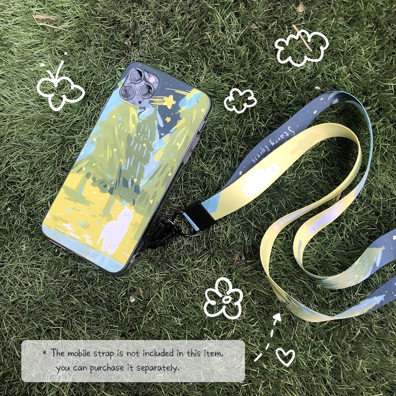 Starry Forest Чехлы для iPhone11promax 7p 8p XS XR милый Альпака дизайн художника иллюстрация