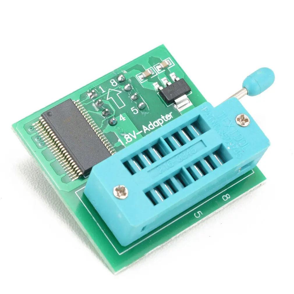 Программист SOIC8 SOP8 тестовый зажим для EEPROM 93CXX/25CXX/24CXX WCH341A Flash BIOS USB 1 8 V адаптер Soic8