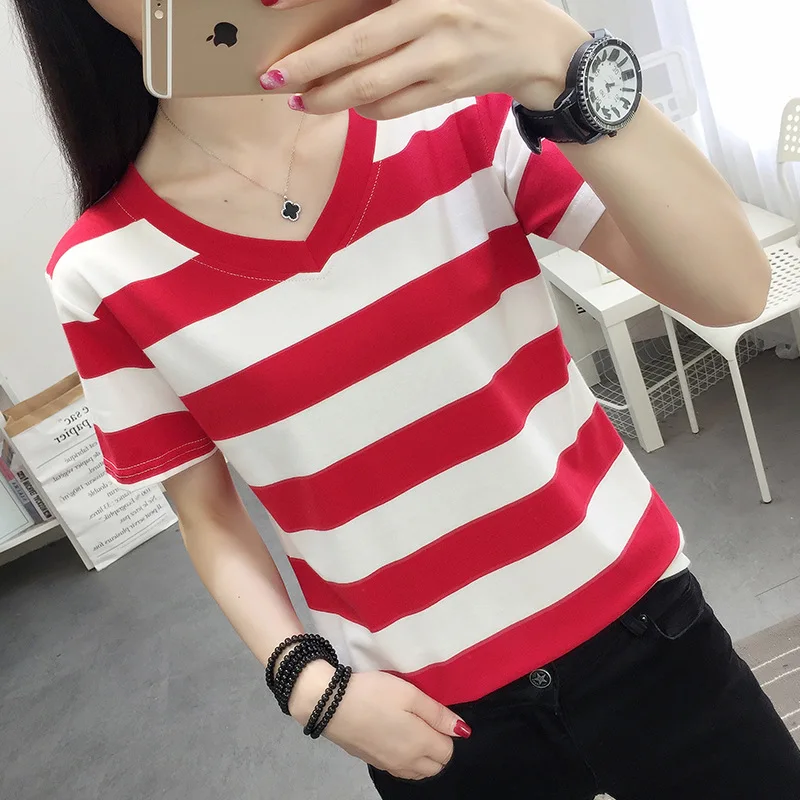 

2020 Women Shirt Top Short Sleeve Top