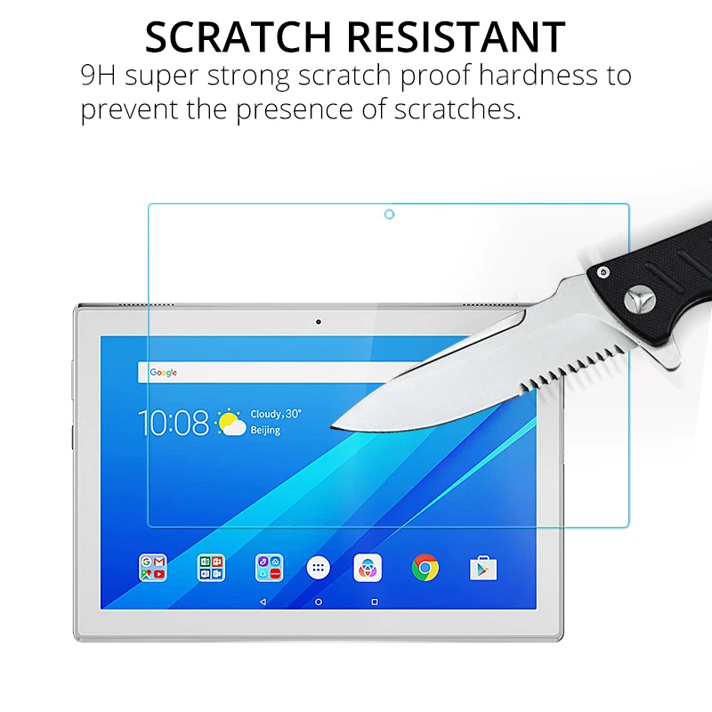 Защита экрана из закаленного стекла для Lenovo Tab M10 Plus 10 3 ТБ X606 TB X605 P10 E10 1 M8 8 0 M7 7 4