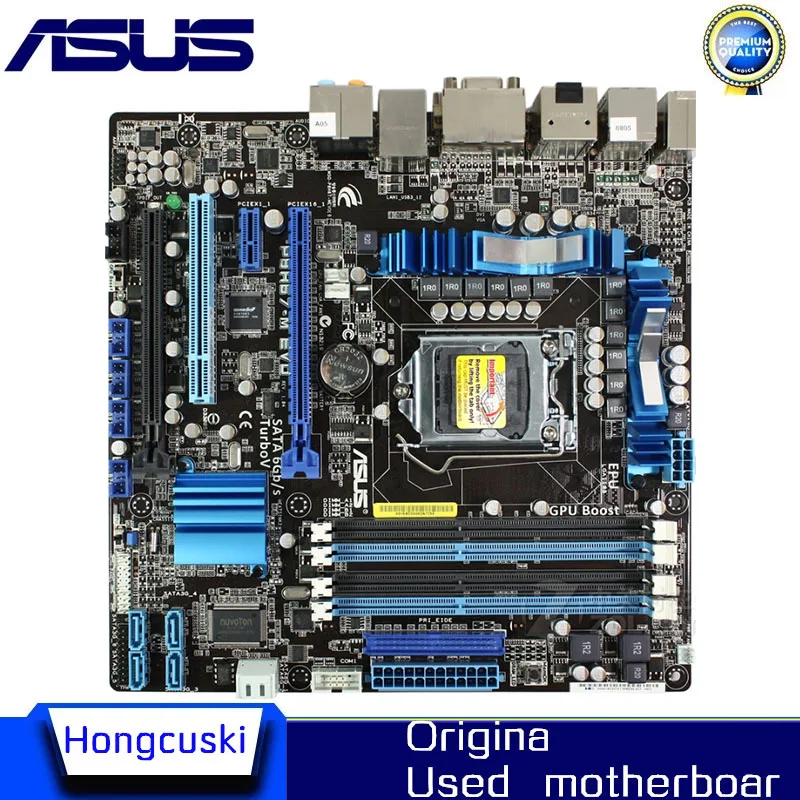 Используется для ASUS P8H67-M EVO материнская плата LGA 1155 DDR3 USB2.0 US3.0 I3 I5 I7 32 Гб H67