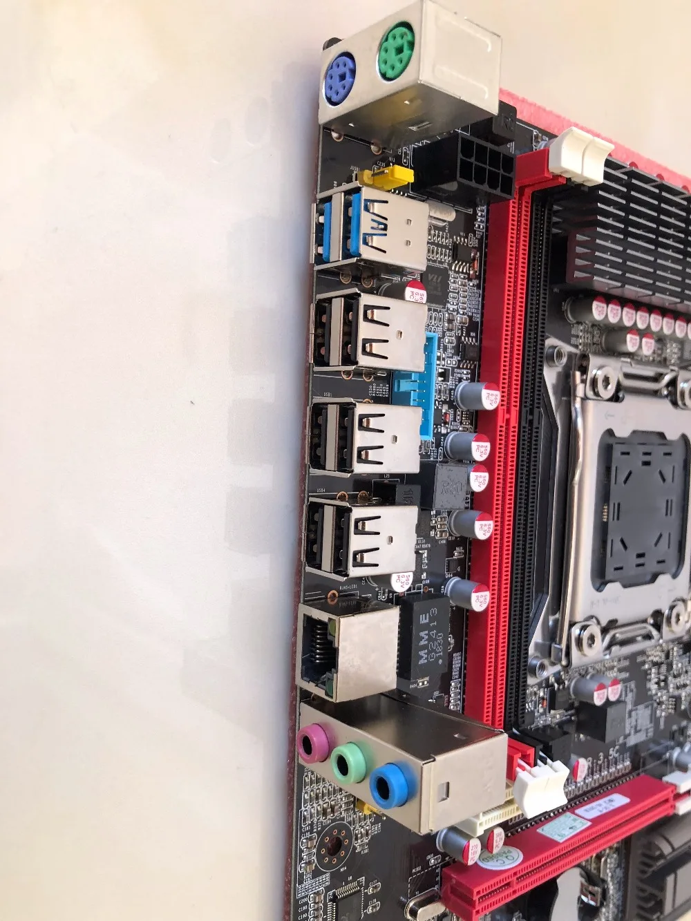 E5 3.5C материнская плата MATX SATA3.0 и USB3.0 Порты LGA2011 4 DIMM DDR3 платы памяти объемом до 64 ГБ