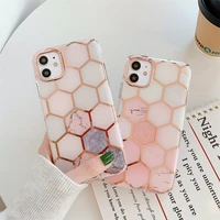 fashion luxury splice marble phone case for iphone 11 12 13 mini pro max xs max x xr 7 8 plus se 2020 shockproof cases cover