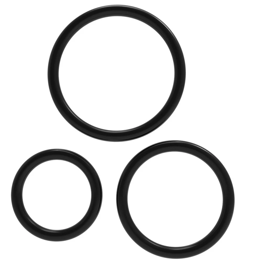 Комплект из 3 предметов 3/4/5 см Силиконовые эластичные пенис кольцо для Для мужчин