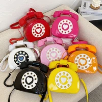 harajuku telephone design women shoulder bag personality landline crossbody bags funny purse for women 2021 womens handbag ins