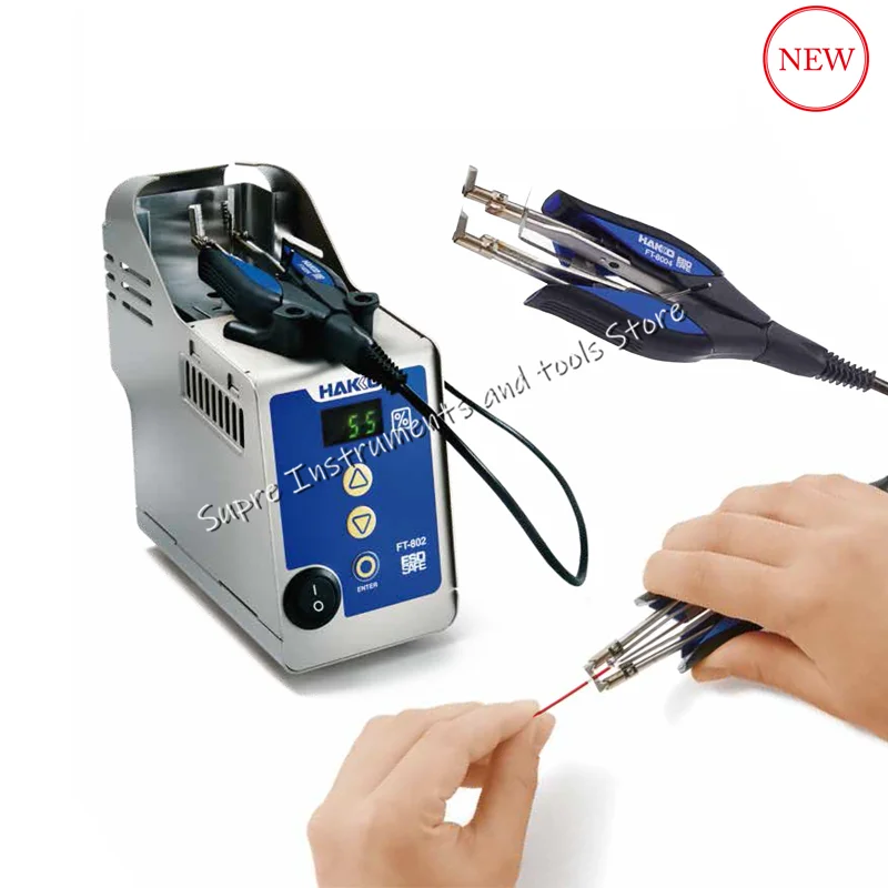Японские Оригинальные плоскогубцы для зачистки проводов HAKKO FT802 с цифровым