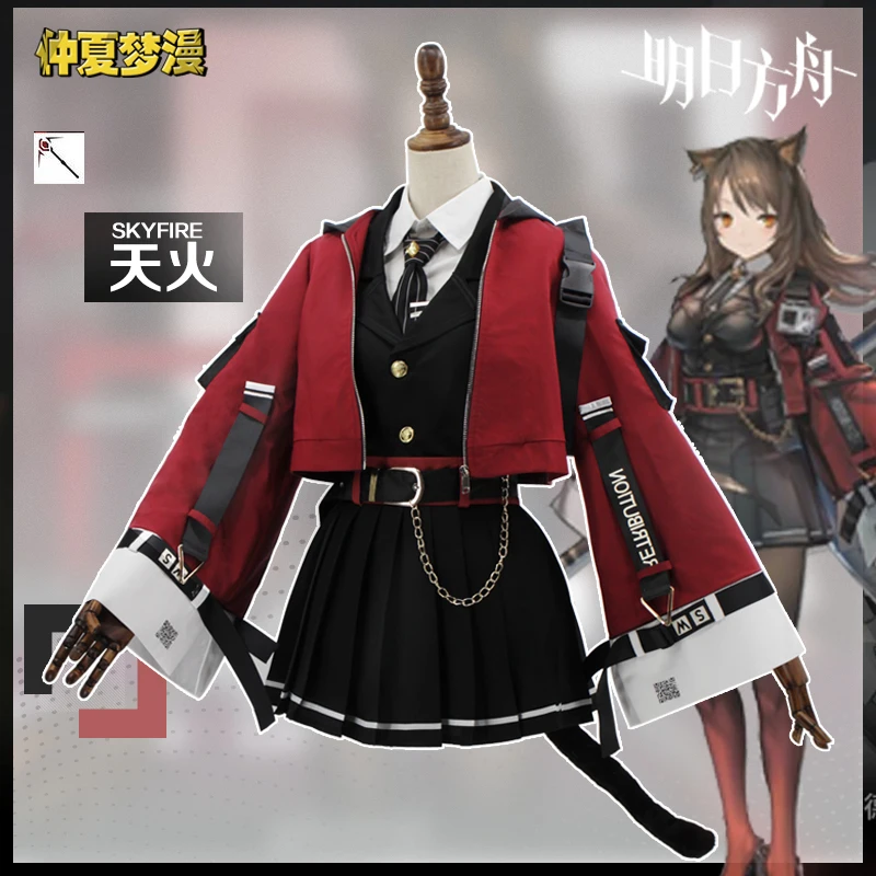 

Hot Game Arknights Cosplay Costumes All Members Combat Uniform Suit Full Set Highly Reductive Role Play Prop Clothing In Stock