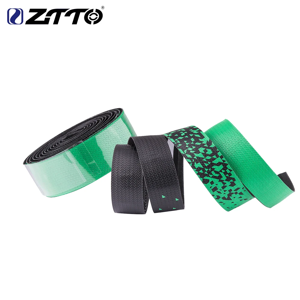 Ленты ZTTO для руля дорожного велосипеда цветные градиентные золотистые красные