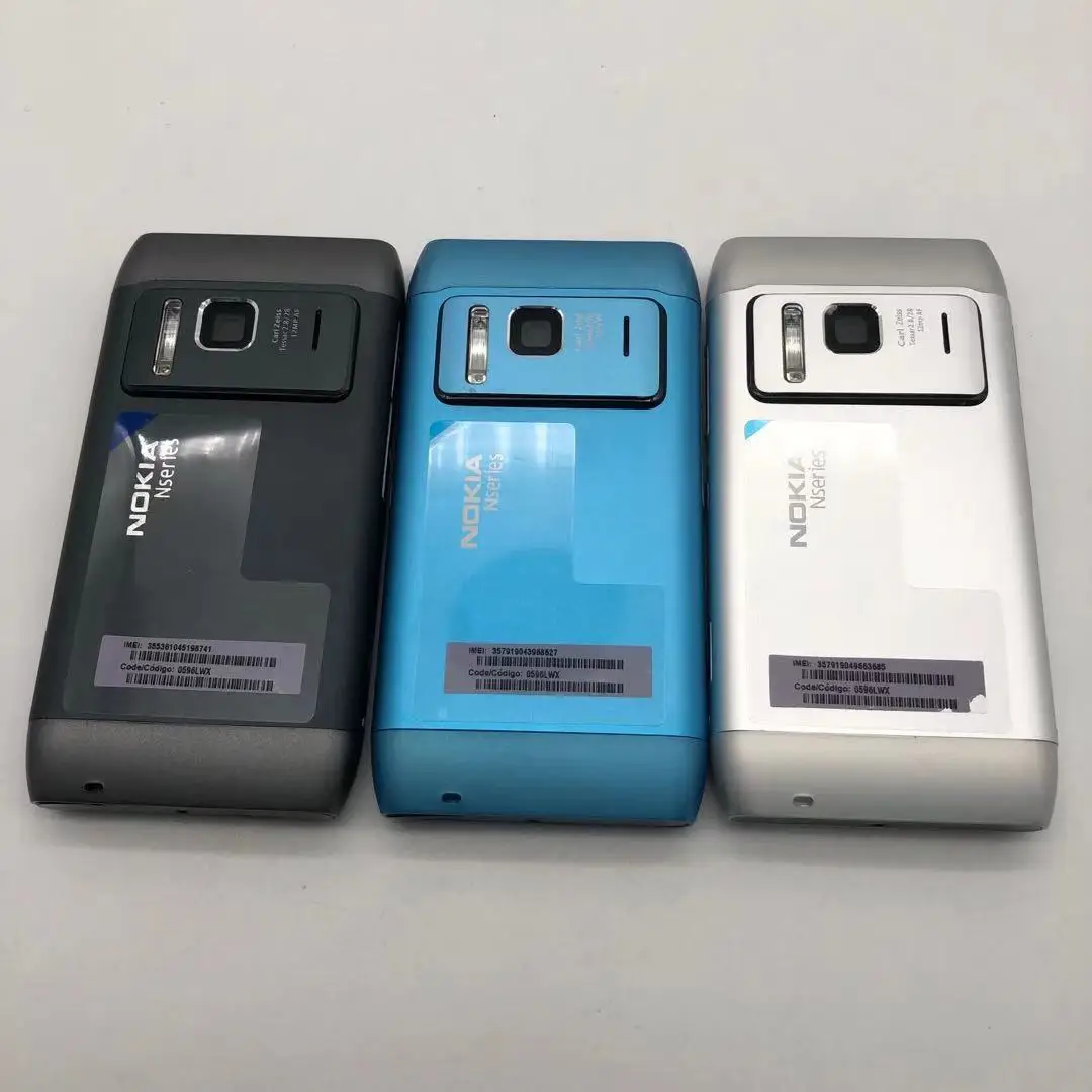 Nokia N8 Восстановленный Оригинальный мобильный телефон 3G WIFI GPS камера 12 Мп