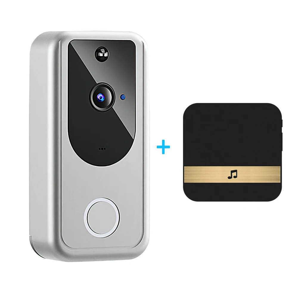 

WIFI Doorbell Smart Home Wireless Phone Door Bell Camera Security Video Intercom HD IR Night Vision Doorbell for Apartments