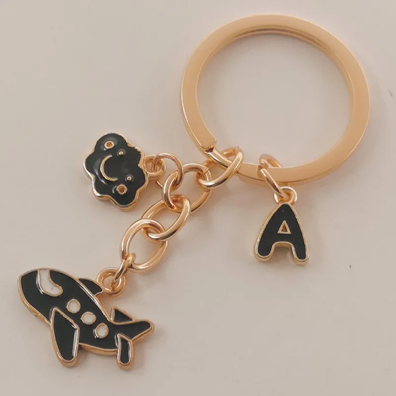 Вождения Безопасность полета брелок первоначального A-Z письмо автомобиля