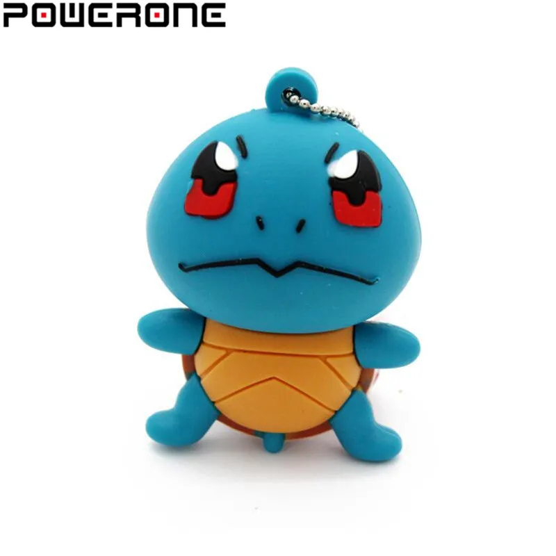 POWERONE Pokmon pikachu USB флеш накопитель poke ball dragon memory Stick Pendrive 4 ГБ 8 16 32 64 u disk|USB