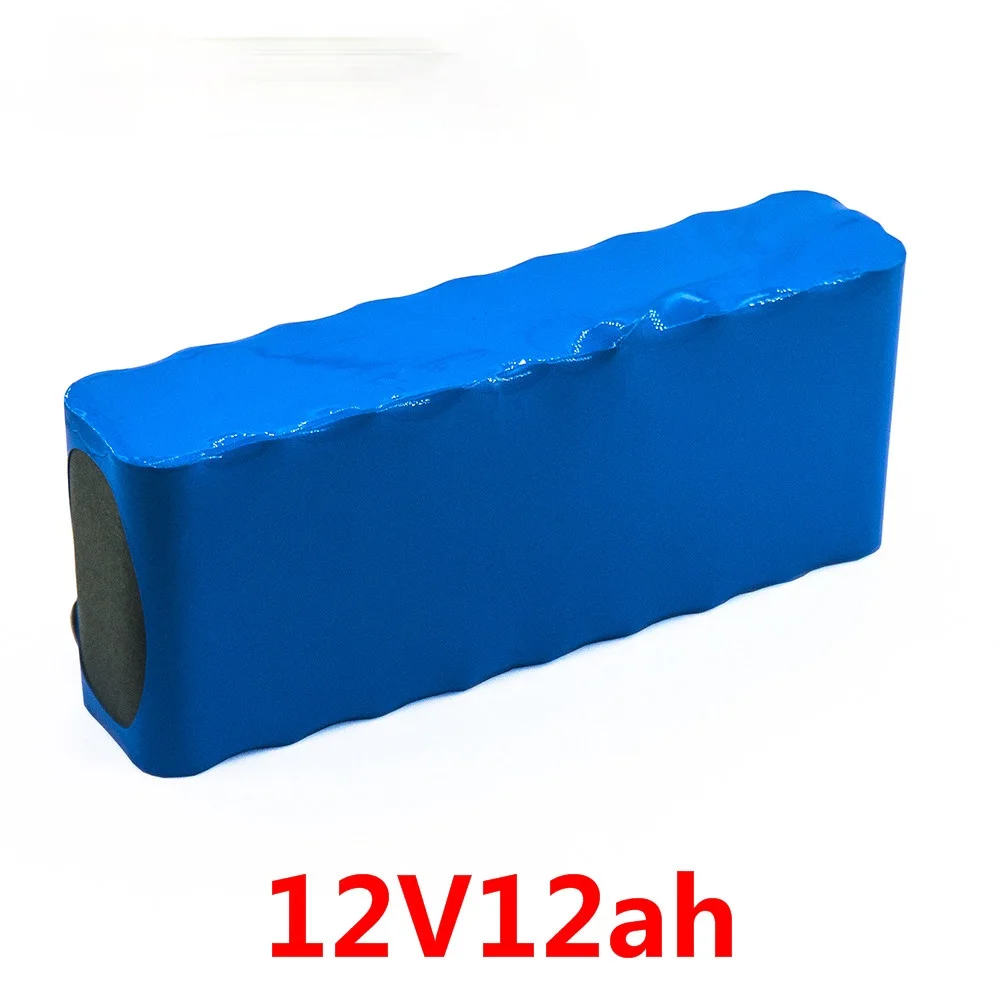 

12v 12ah battery pack camera camera battery lithium ion charger recargable El, BMS bicicleta El ctrica de and charger