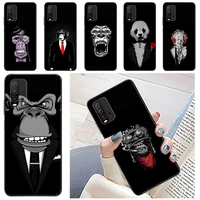 animal monkey panda professional costume phone case for xiaomi redmi note 9t 9s 9 pro max 5g 10x note 10 10t 10s pro max 4g 5g
