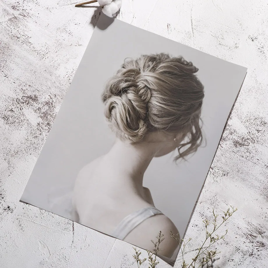 Розовые воздушные шары сердце девушка цветок Любовь Искусство Картина на холсте