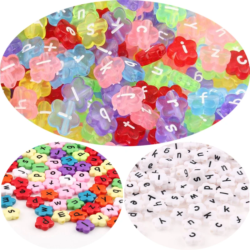 Акриловые бусины в форме сливы с английскими буквами плоские сердца цифры