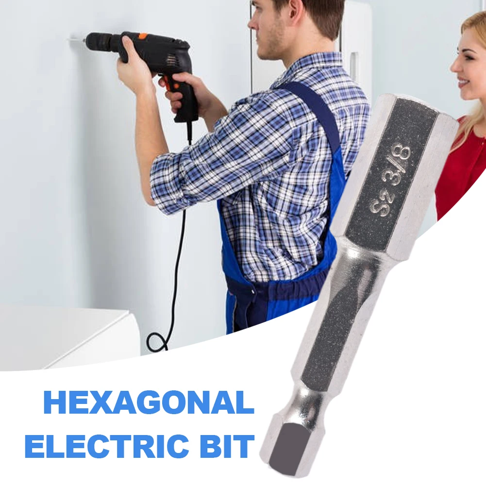 12 шт. 1/16-3/8 дюймов набор сверл с шестигранной головкой S2 стальной метрический