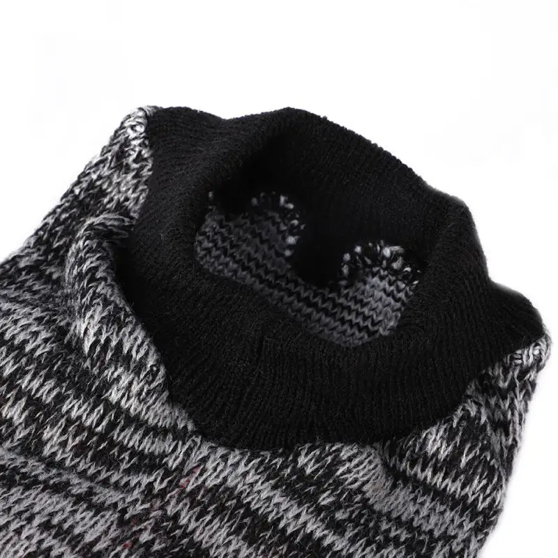 

High Collar Pets Sweater Autumn Winter Lovely Cat Clothes For Pets Cotton T Shirt Kitty Dog Knitted Coat Apparel
