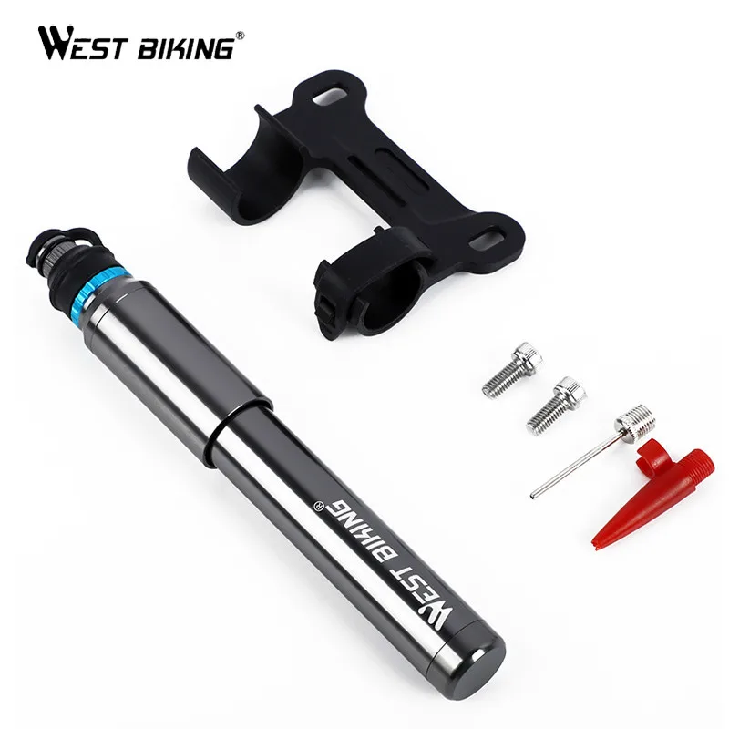 

WEST BIKING Portable Bicycle Pump Cycling Inflator Hand Pump For Bicycle 150PSI Presta/Schrader Road MTB Mountain Bike Pump