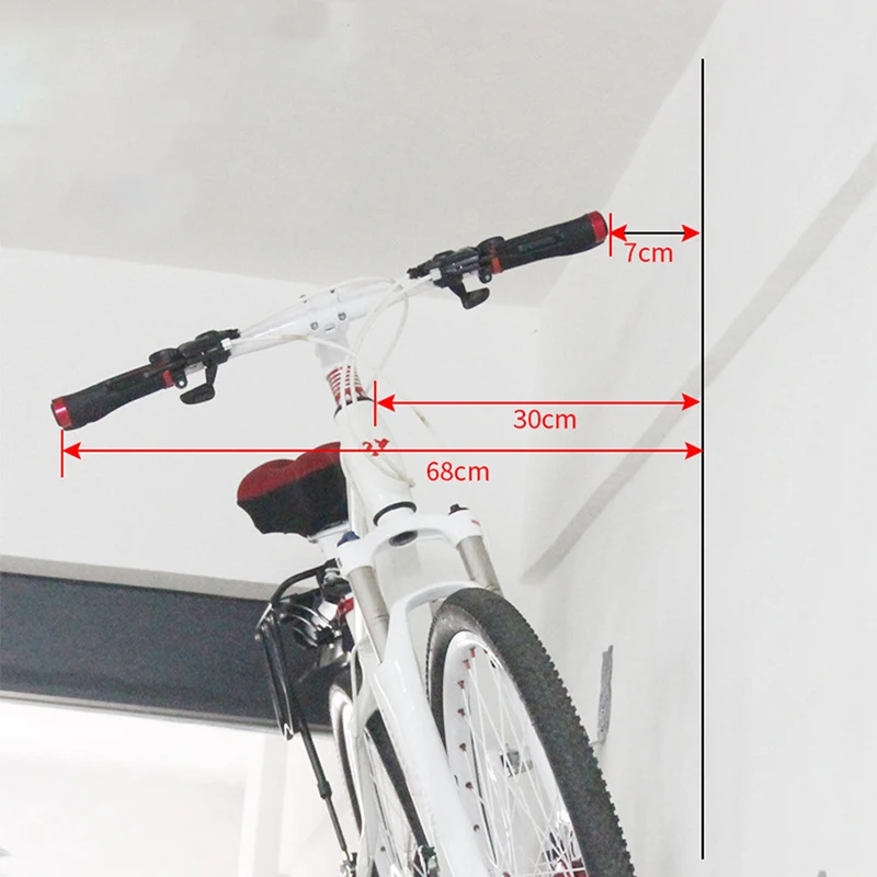 

CYCLE ZONE Bike Wall Holder Mount Showing Stand Hanger Bike Mountain Wall Mounted Bicycle Storage Hook Rack Bicycle Rack