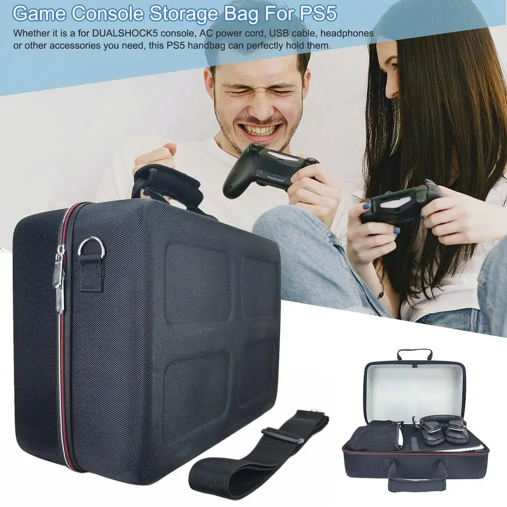 

Portable Travel Backpack For Sony PlayStation5 PS5 Console Storage Bag Shockproof Waterproof Protection Shoulder Bag Host