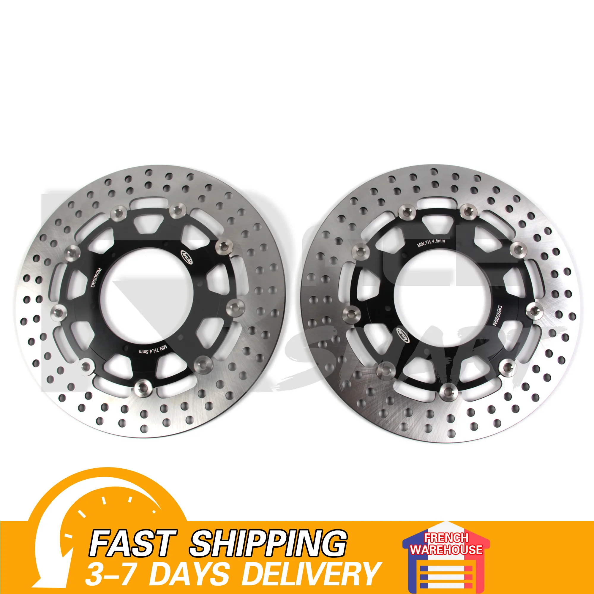 Мотоциклетные передние тормозные диски с ЧПУ из нержавеющей стали тормозной