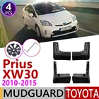 Брызговики автомобильные для Toyota Prius XW30 2010  2015 Брызговики для крыльев, брызговики, брызговики, аксессуары для 2011 2012 2013 2014 3-го поколения