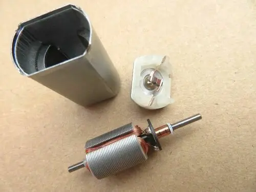 Микро-двигатель с угольной щеткой 180 постоянный ток 3-12 В 28000 об/мин