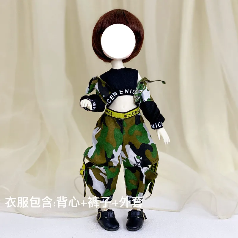 Новое Кукольное платье 30 см принцессы с узором в виде точек BJD6 одежда для полных