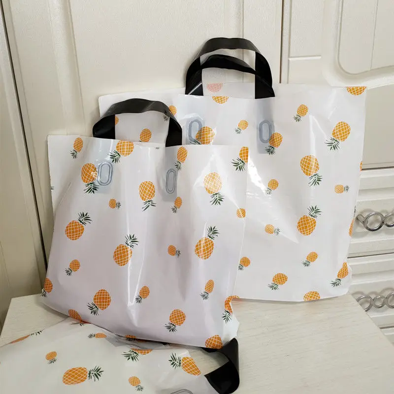 

10PCS Gift Packaging Bag Plastic Bag Packing Shopping Business Clothes Bag