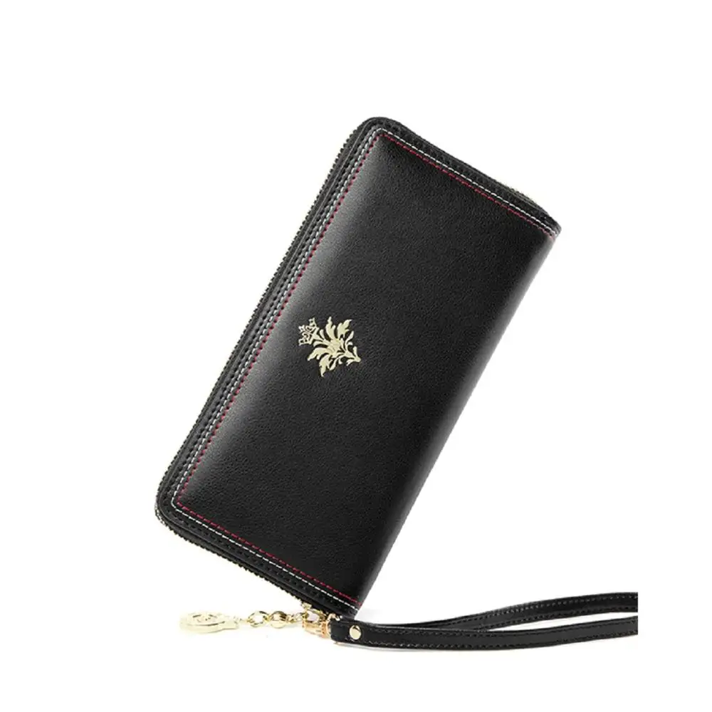 

Новый Модный мягкий кожаный Простой темпераментный женский кошелек для отдыха lykj-yx