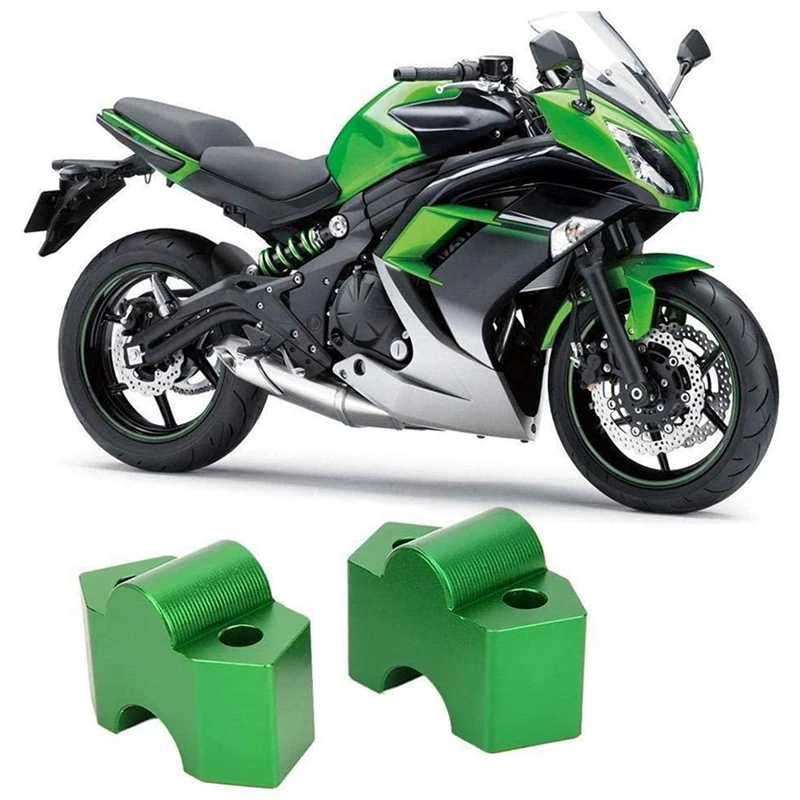 

Motorcycle Handlebar Riser Up Backs Moves Bracket Kit Handle Bar Riser Mount Clamp for KAWASAKI Vulcan S 650 VN650 15-19