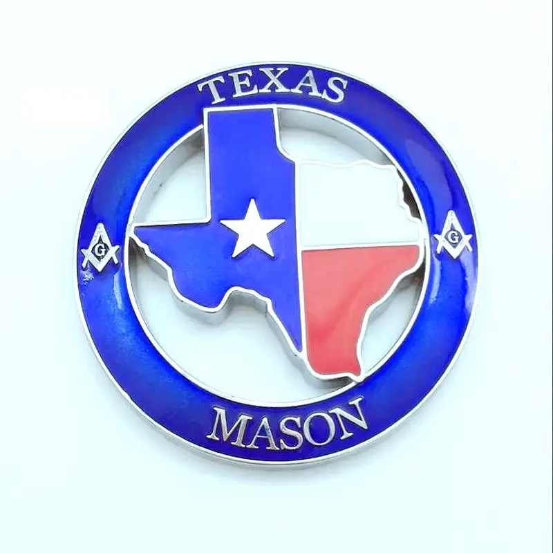 

10 шт./лот металлический цинковый сплав TEXAS editor наклейки на автомобиль эмблемы значки