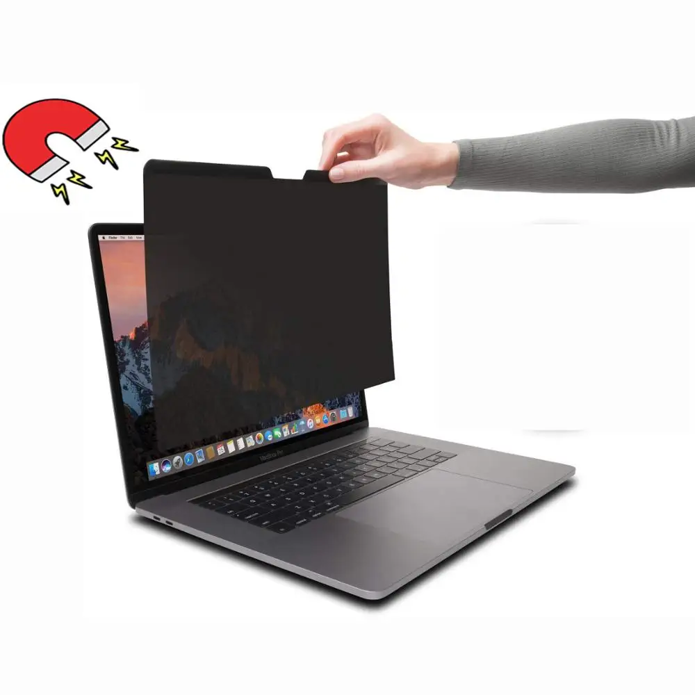 magnetic privacy filter laptop anti glare screen protector black for macbook 12 a1534 free global shipping