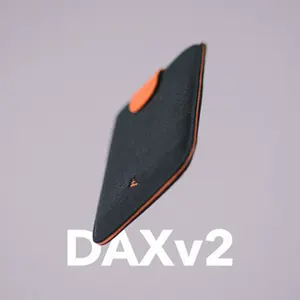 DAX V2 Mini Slim Portable Card Holders for Men Women ID Credit Card Holder Protector Gradient Wallet