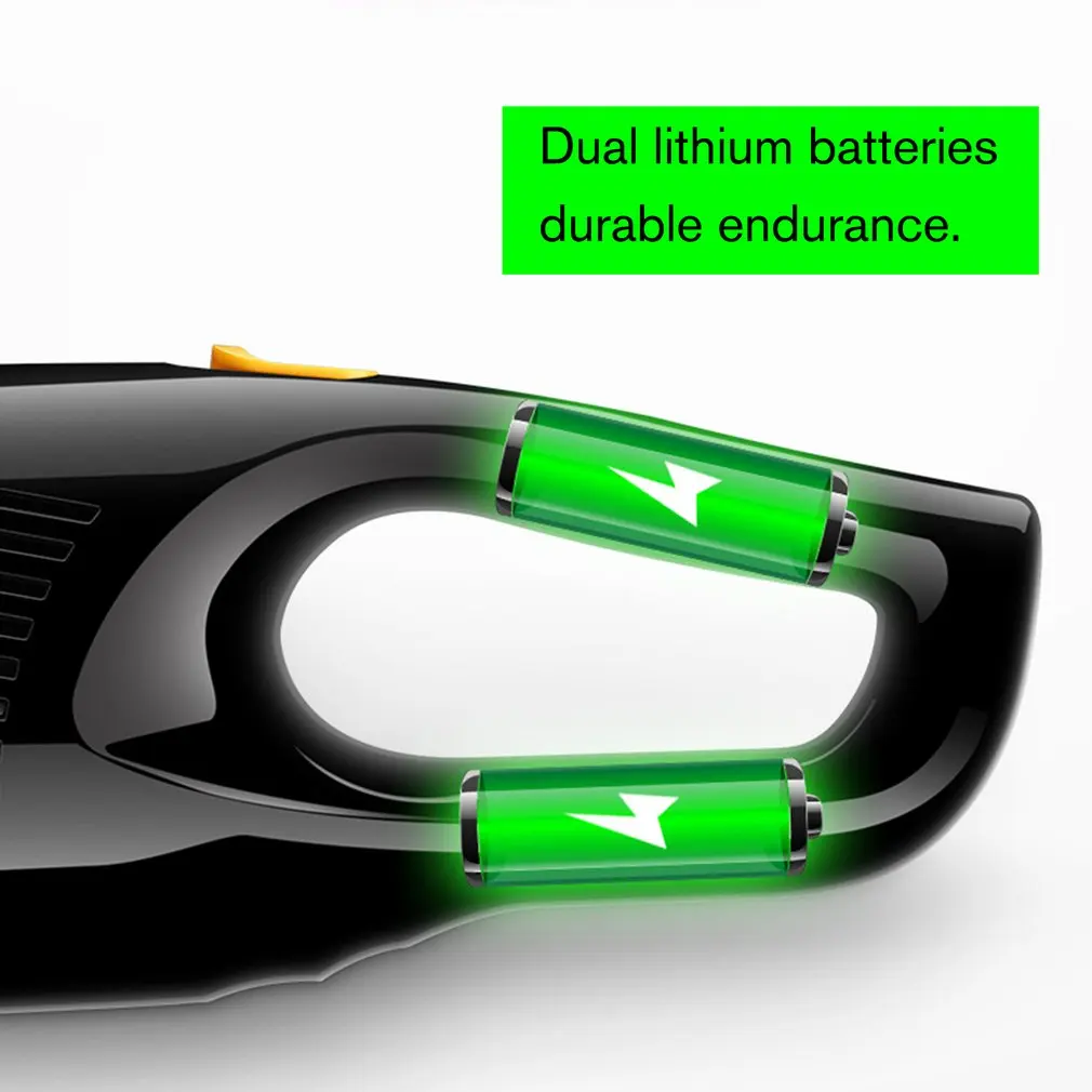 5000PA Сильный всасывания Мощность автомобильный пылесос фильтр DC 12 Вольт 120 Вт