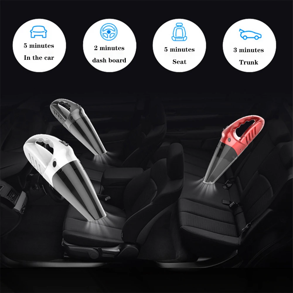 

Cordless Car Vacuum Cleaner For Home USB Charging Air Purifier Wireless Car Cleaning Tools Auto Electrical Appliances