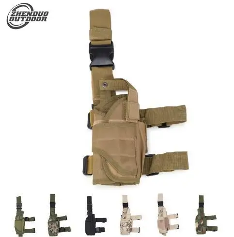 

ZHENDUO OUTDOOR Leg Holster Hunting Gun Accessories Military fan outdoor tactical holster tornado multi-function Leg 600D