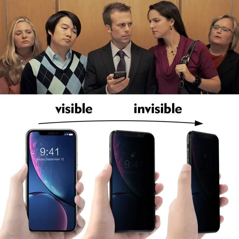

Privacy Tempered Glass Magnetic Case for iPhone 11 Pro Max XS MAX XR X 8 7 6s 6 Plus SE Magnet Metal Bumper Anti-Peeping Cover