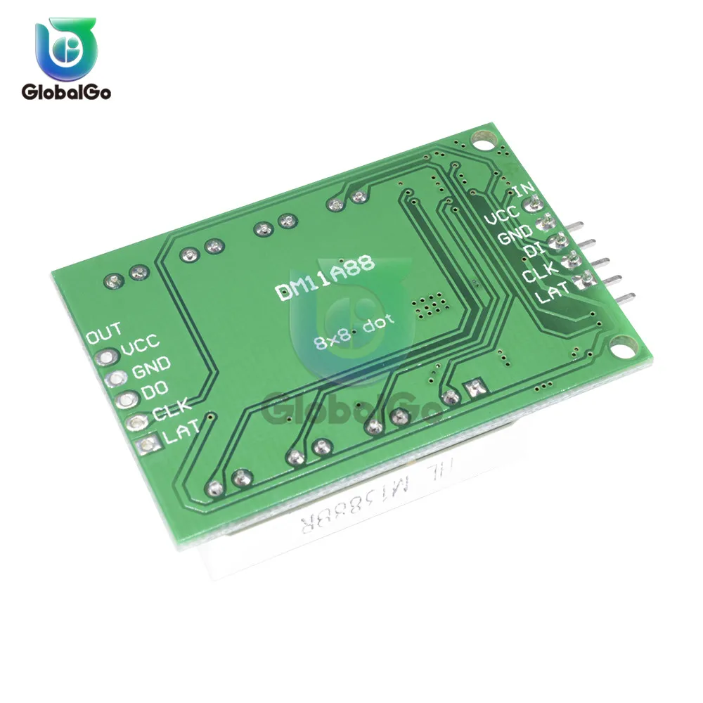 Гибкий матричный модуль 74HC595 8*8 Pixel панель светодиодного модуля 8x8 Red Dot Led Screen
