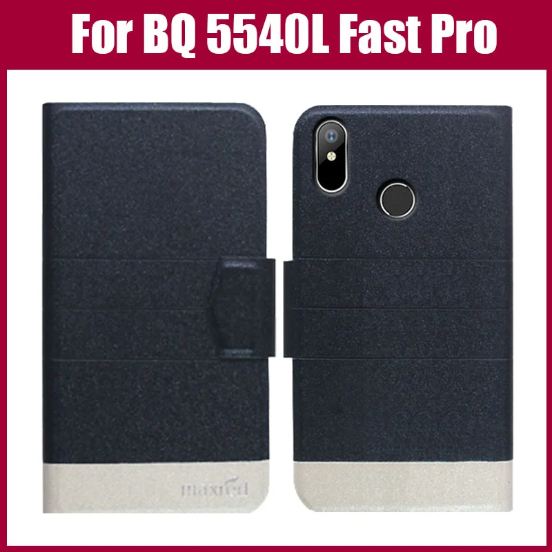 Горячая распродажа! Чехол BQ 5540L Fast Pro роскошный Ультратонкий кожаный чехол книжка