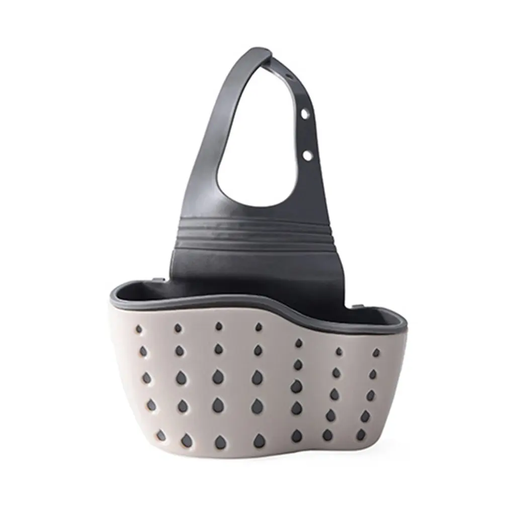 

Double Sink Drain Bag plastic drain basket storage hanging basket kitchen supplies kitchenware storage rack drain hanging bag