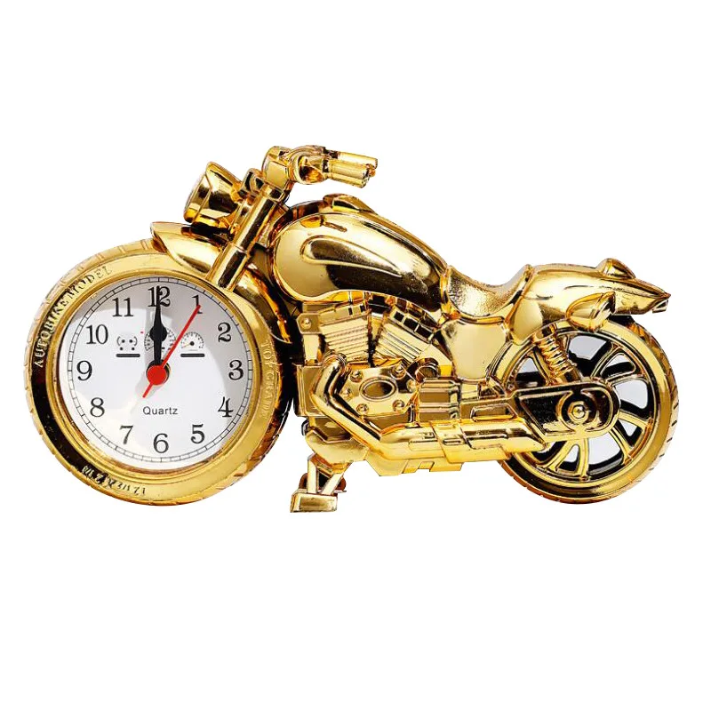 

Four-style motorcycle alarm clock Fashion personality creative alarm clock Student bedside clock Home alarm