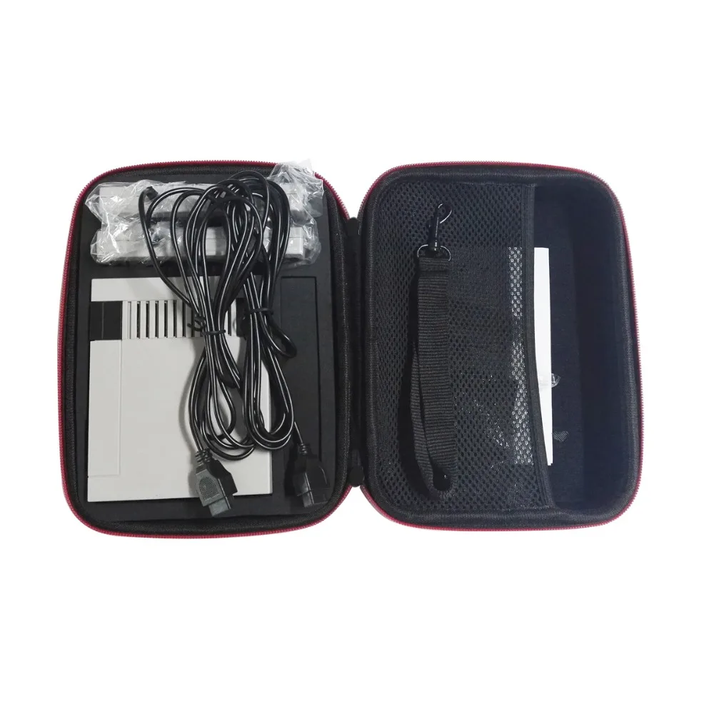 Чёрный жесткий чехол для переноски мини ТВ классической версии консоли дорожная