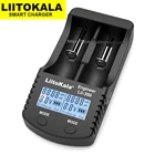 Зарядное устройство LiitoKala Lii-300, ЖК-дисплей, измеритель емкости, для аккумуляторов 3,7В, 1,2В 26650, 18650, 18350, 14500, 18500, 16340, AA, AAA