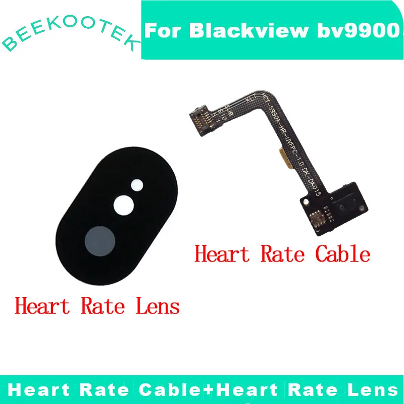 new original bv9900 heart rate cable replacement partsheart rate lens for 5 84 inch blackview bv9900 mobile phone free global shipping