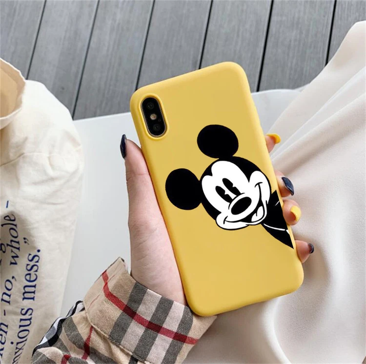Мягкий термополиуретановый чехол с Микки и Минни для huawei p30 pro p30 lite p20 pro p10 mate 20 p10 lite honor 9 lite honor 10 lite
