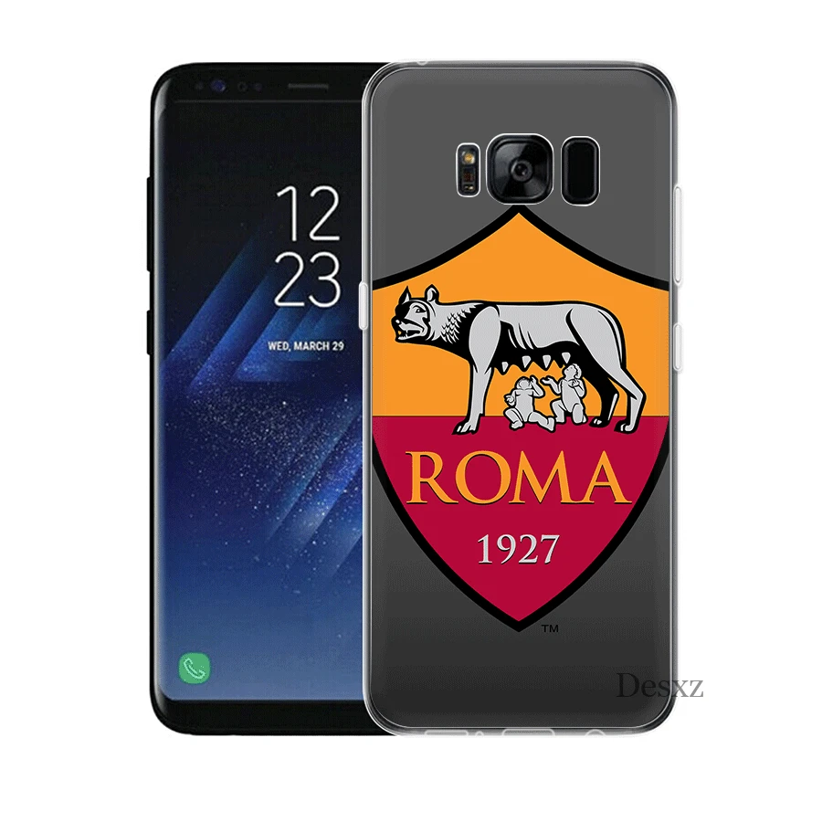 Мобильный чехол для телефона для samsung A3 A5 A6 A7 A8 A9 A10 A20 A30 A40 A50 A60 твердый переплет «Рома» логотип