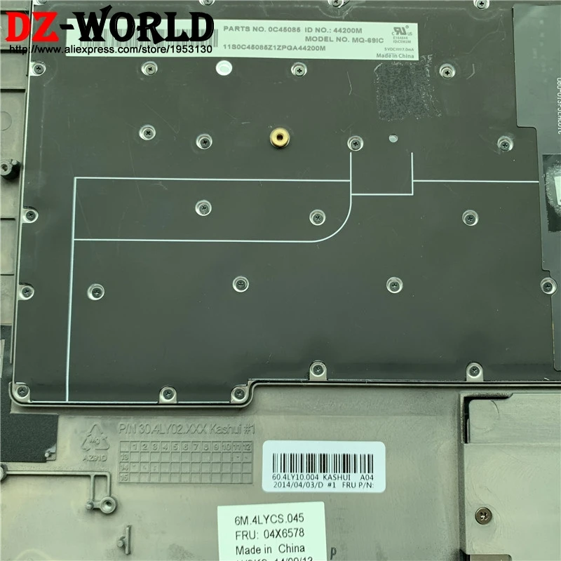 Подставка для рук верхний корпус с исландской клавиатурой подсветкой сенсорная